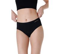 LOVABLE Midi Dry Panties Slip Absorbant Lavable, Noir, XL Femme