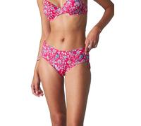 Lovable Slip Alto Con Coulisse Essential Micro Bikini, Magenta imprimé Floral, M Femmes