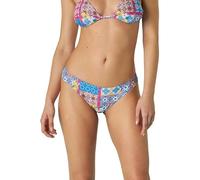 LOVABLE Slip Brasiliano A Vita Bassa RCS Recycled Bikini, Imprimé faïence Citrons, M Femmes
