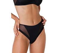 Lovable Slip midi avec échancrure Haute Invisible Ultra Light pour Femme, Noir (004-nero), L