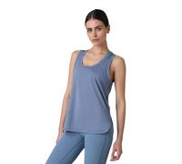 Lovable Sportiva Spalla Larga-Leggera, Traspirante, Asciugatura Rapida, Elasticizzata-Fitness Allenamento-Active Comfort Débardeur, Bleu Clair poudré, X-Large Femmes