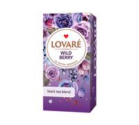 LOVARÉ Baies sauvages 48g (24 sachets, thé noir)