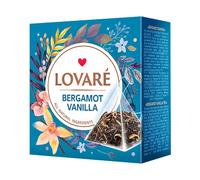 LOVARÉ Bergamote Vanille 30g (15 pyramides, thé noir)