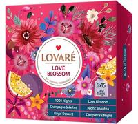 LOVARÉ Love Blossom 156 g (90 sachets, collection de thé)