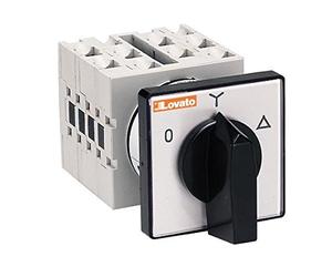 Lovato - Commutateur étoile triangulaire GX12 32A-U 65 x 65