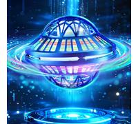 Lovchil Boule Volante, 360° Boule Volante Lumineuse Durable Flying Orb Ball Mini Drone avec LED Facile à Manipuler Boules Magique Cadeau pour Garçons Et Filles De 6 7 8 9 10 11 12 Ans