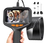 Lovcoyo 4.3" Camera Endoscopique, 1080 HD Camera Inspection Canalisation avec 8 LED Réglables,IP67 Étanche Endoscope Industriel Caméra, Caméra Endoscopique 16.5FT/5M, 2600mAh