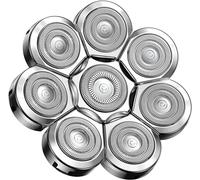 Lovcoyo Rasoir Tête Chauve Homme, Tondeuse crane chauve 8D, Tête de Remplacement Universelle des Lames de Rasoir pour hommes Rasoir Crane Homme Chauve