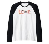 Love Amour Police Art Calligraphie Lettre Police Manche Raglan