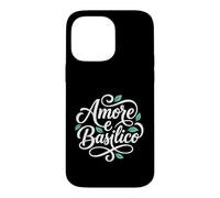 Love and Basil Amore e Basilico Donne Cuisine Italienne Coque pour iPhone 14 Pro Max