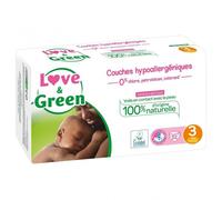 Love And Green Couches Ecolabellisees Taille 3 - 52 Couches