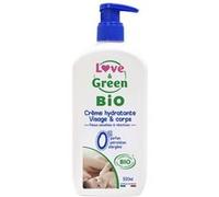 Love and Green - Crème hydratante bébé visage et corps - 500ml - Bio Blanc G