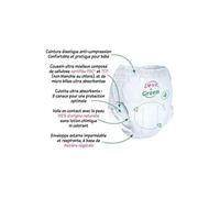 Love & Green Culottes Hypoallergéniques 20 Culottes Taille 4 (8-15 kg)