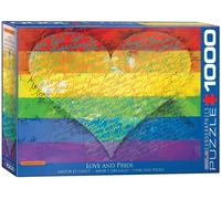 Love And Pride Puzzle En Bois De 1000 Pièces 680Mm X 490Mm (Pz)