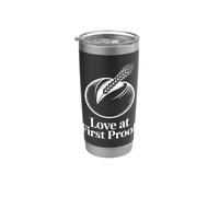 Love At First Proof Levain Starter Gobelet isotherme en acier inoxydable double paroi