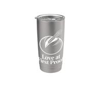 Love At First Proof Levain Starter Gobelet isotherme en acier inoxydable double paroi