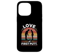 Love at First Putt Golf Romance Coque pour iPhone 14 Pro Max