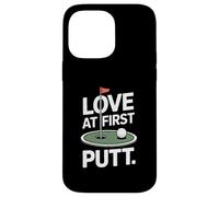 Love at First Putt Golf Romance Coque pour iPhone 14 Pro Max