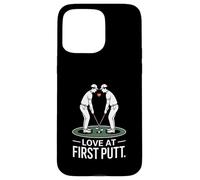 Love at First Putt Golf Romance Coque pour iPhone 15 Pro Max