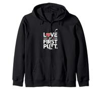 Love at First Putt Golf Romance Sweat à Capuche