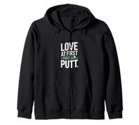 Love at First Putt Golf Romance Sweat à Capuche