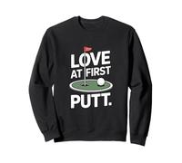 Love at First Putt Golf Romance Sweatshirt