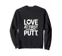 Love at First Putt Golf Romance Sweatshirt
