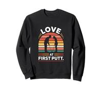 Love at First Putt Golf Romance Sweatshirt
