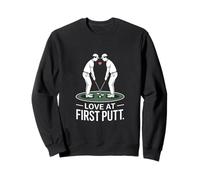 Love at First Putt Golf Romance Sweatshirt