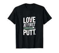 Love at First Putt Golf Romance T-Shirt