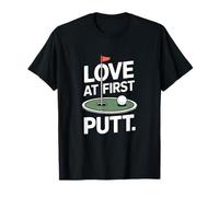 Love at First Putt Golf Romance T-Shirt