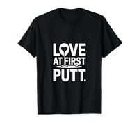 Love at First Putt Golf Romance T-Shirt