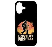 Love at First Saxophone Humoristique Bigfoot Coque pour iPhone 17