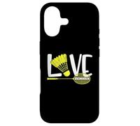 Love Badminton Cute Racket and Shuttlecock Sports Fan Player Coque pour iPhone 17
