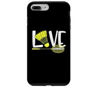 Love Badminton Cute Racket and Shuttlecock Sports Fan Player Coque pour iPhone 7 Plus/8 Plus