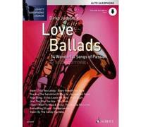 Love Ballads +Online Audio File (14 chansons d'amour) Collection Schott Saxophone Lounge --- Saxophone Alto (Mib) et Piano