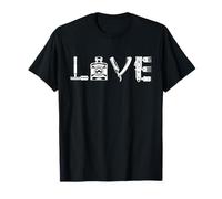 Love Barber Tools Kit de Rasage pour Rasoir Droit Graphique T-Shirt