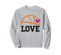 Love Basketball Design/Joueurs Fans Coach Team Game Day Sweatshirt