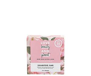 Love Beauty And Planet Muru Muru Shampooing végétalien hydratant et hydratant au beurre et à la rose 90 g