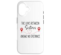 Love Between Sisters Knows No Distance Big Sister Little Sis Coque pour iPhone 16