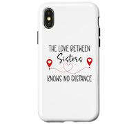 Love Between Sisters Knows No Distance Big Sister Little Sis Coque pour iPhone X/XS