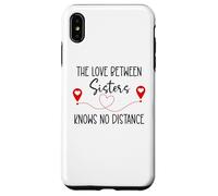 Love Between Sisters Knows No Distance Big Sister Little Sis Coque pour iPhone XS Max