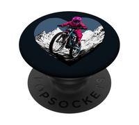 Love Bike/VTT Cœur PopSockets PopGrip Adhésif