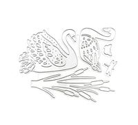 Love Birds Cutting Dies Animal Metal Die Coupes Backossing POCHIL TOL Pour Le Bricolage Scrapbooking Carte D'invitation De Mariage Faire Des Matrices De Métal Animal Dies Love Birds Die Coupes