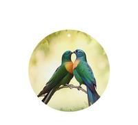 Love Birds Lot de 4 désodorisants de voiture durables pour homme et femme - Tablettes d'aromathérapie à suspendre - Parfum lavande