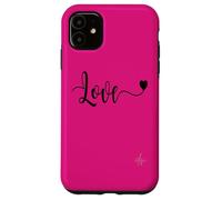 Love Black Text | Autentico marchio Italiano dolceSenso Coque pour iPhone 11