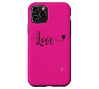 Love Black Text | Autentico marchio Italiano dolceSenso Coque pour iPhone 11 Pro