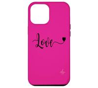 Love Black Text | Autentico marchio Italiano dolceSenso Coque pour iPhone 12 Pro Max