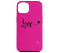 Love Black Text | Autentico marchio Italiano dolceSenso Coque pour iPhone 13