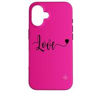 Love Black Text | Autentico marchio Italiano dolceSenso Coque pour iPhone 16